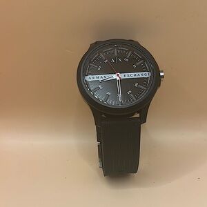 Armani Exchange AX2420 Hampton Black/Rubber Band